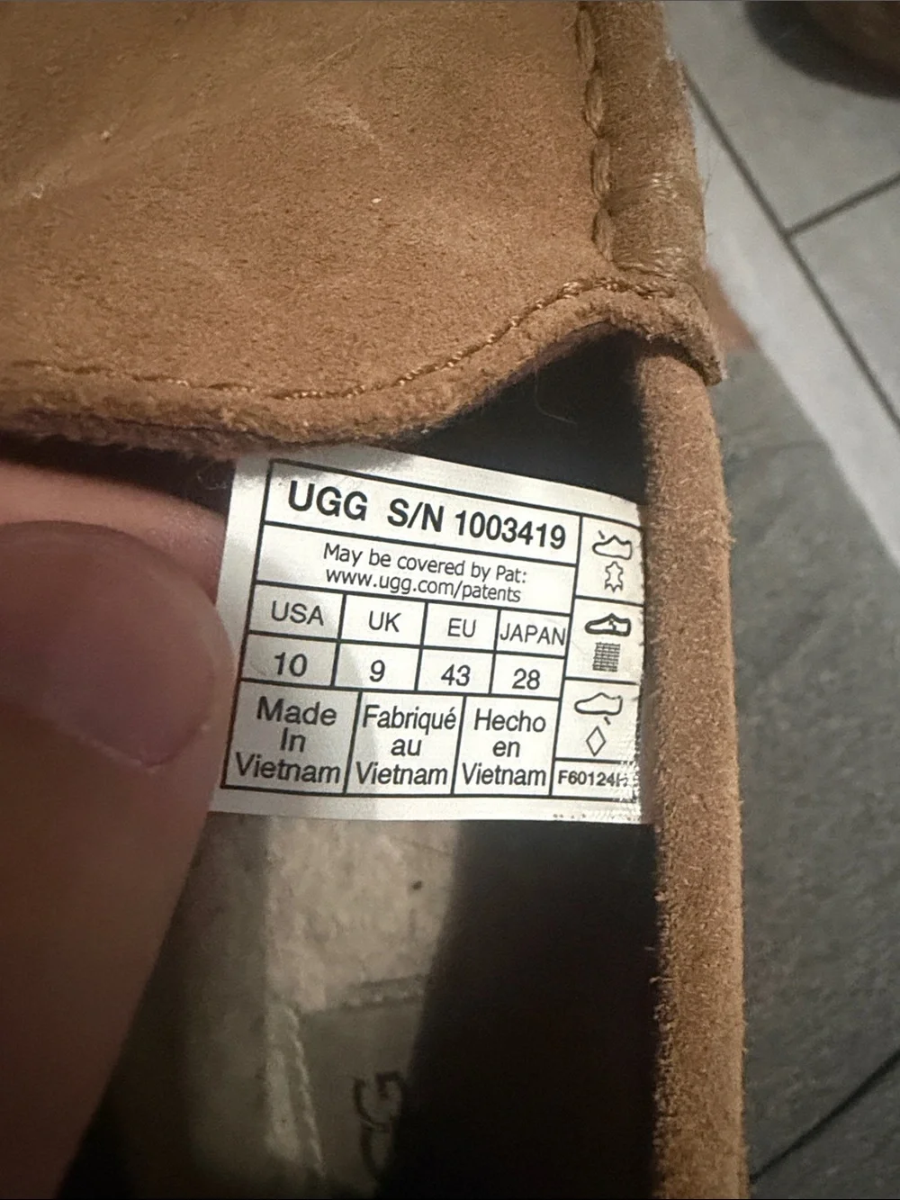 UGG Men's Slip-On Suede Loafers - Chestnut Brown
